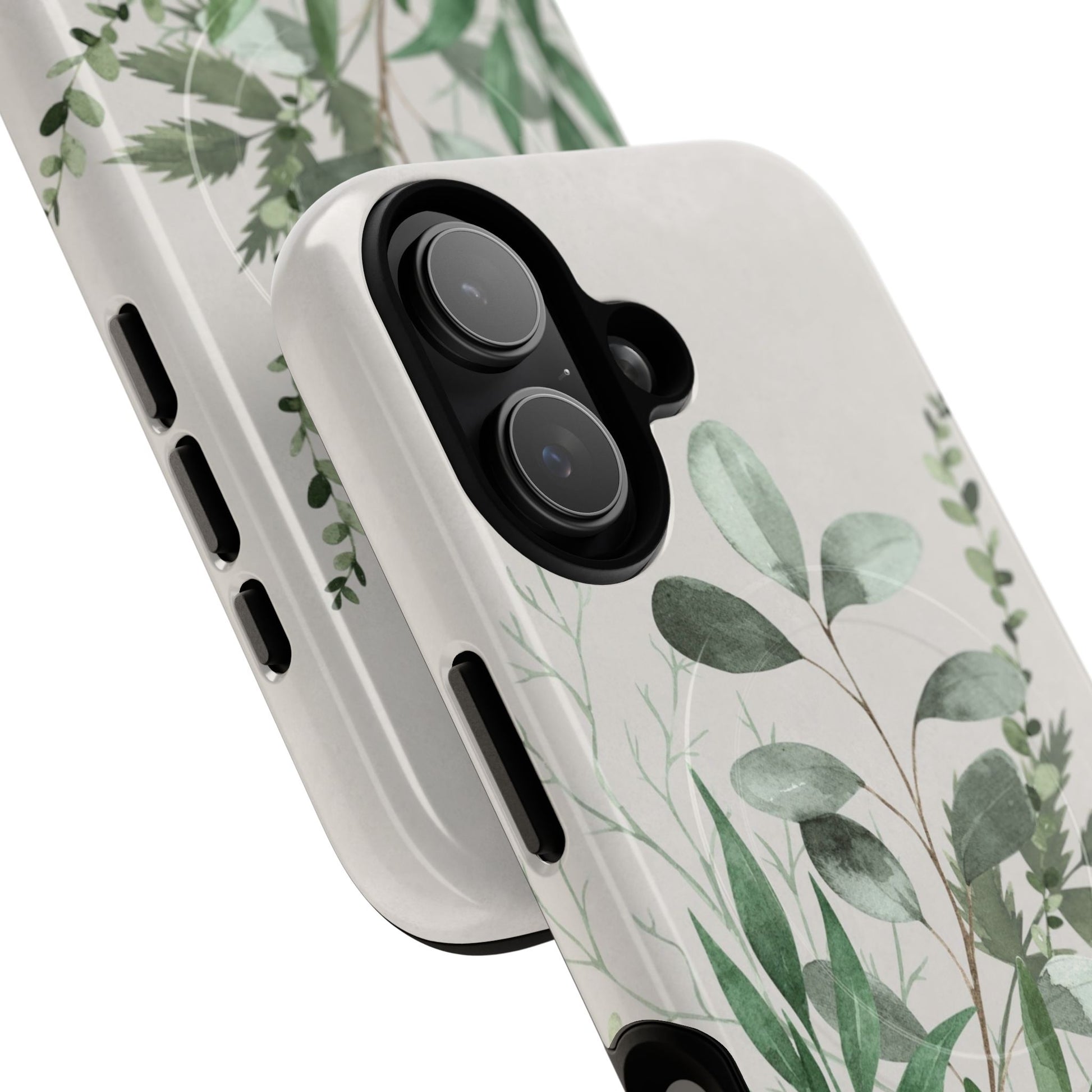 Botanical Leaf Magnetic Phone Case by etchd, view 63