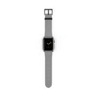 Black & White Striped Diagonal Cinturino per smartwatch