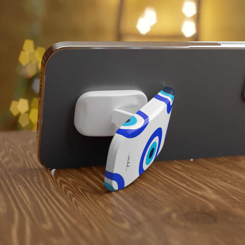 Abstract Evil Eye Click-On Phone Grip by etchd, view 4