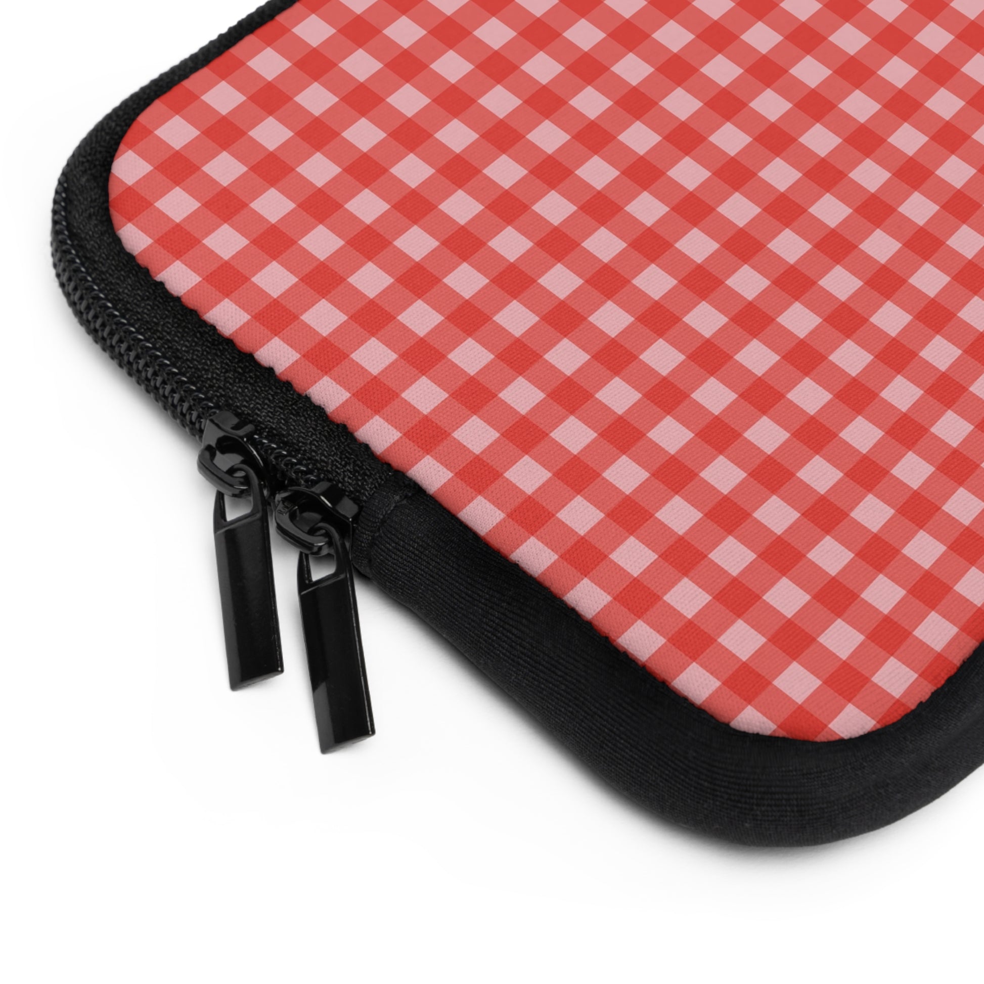 Blush & Poppy Gingham Laptop Sleeve by etchd, view 12
