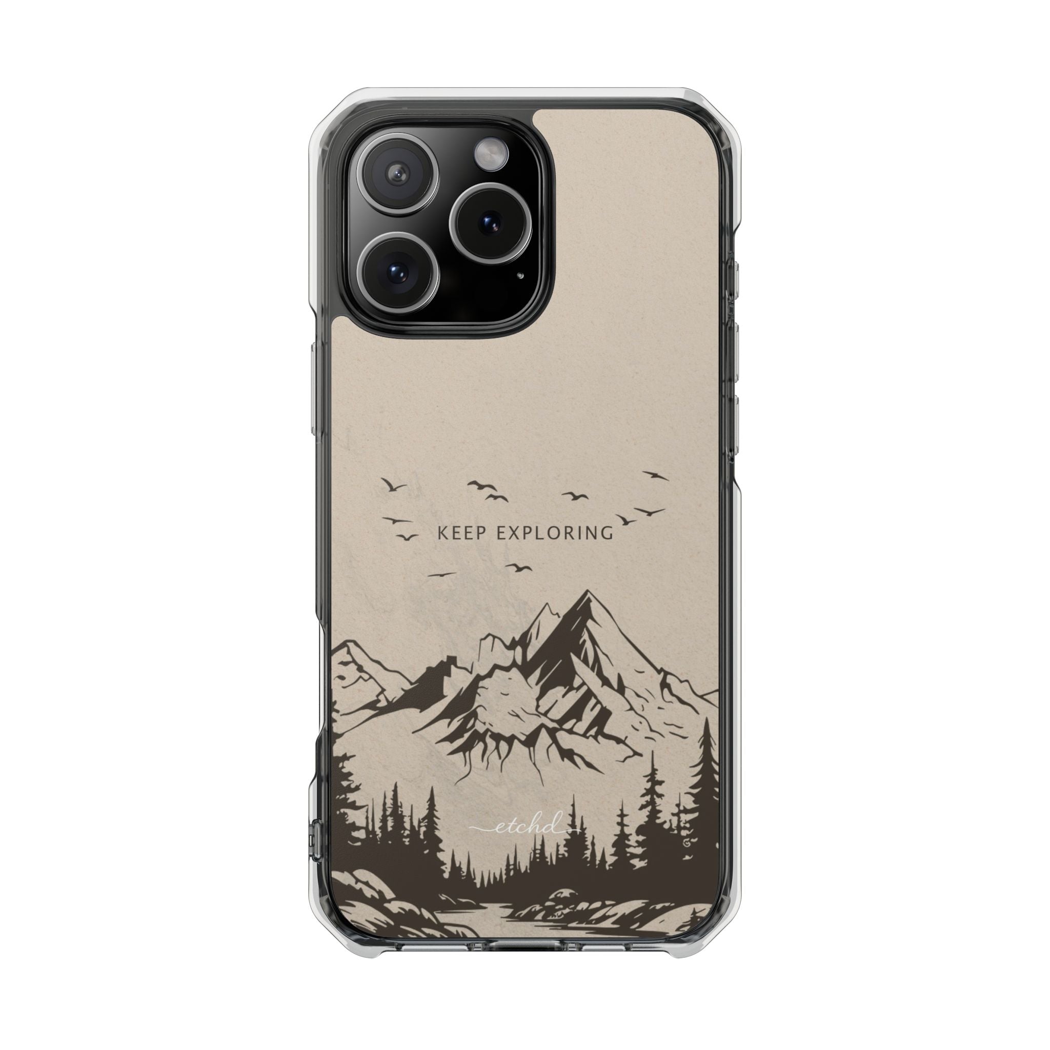 Explorer Clear Magnetic Phone Case – designer phone case by etchd