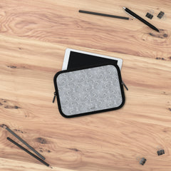 Dusty Blue Paisley Laptop Sleeve by etchd, view 14
