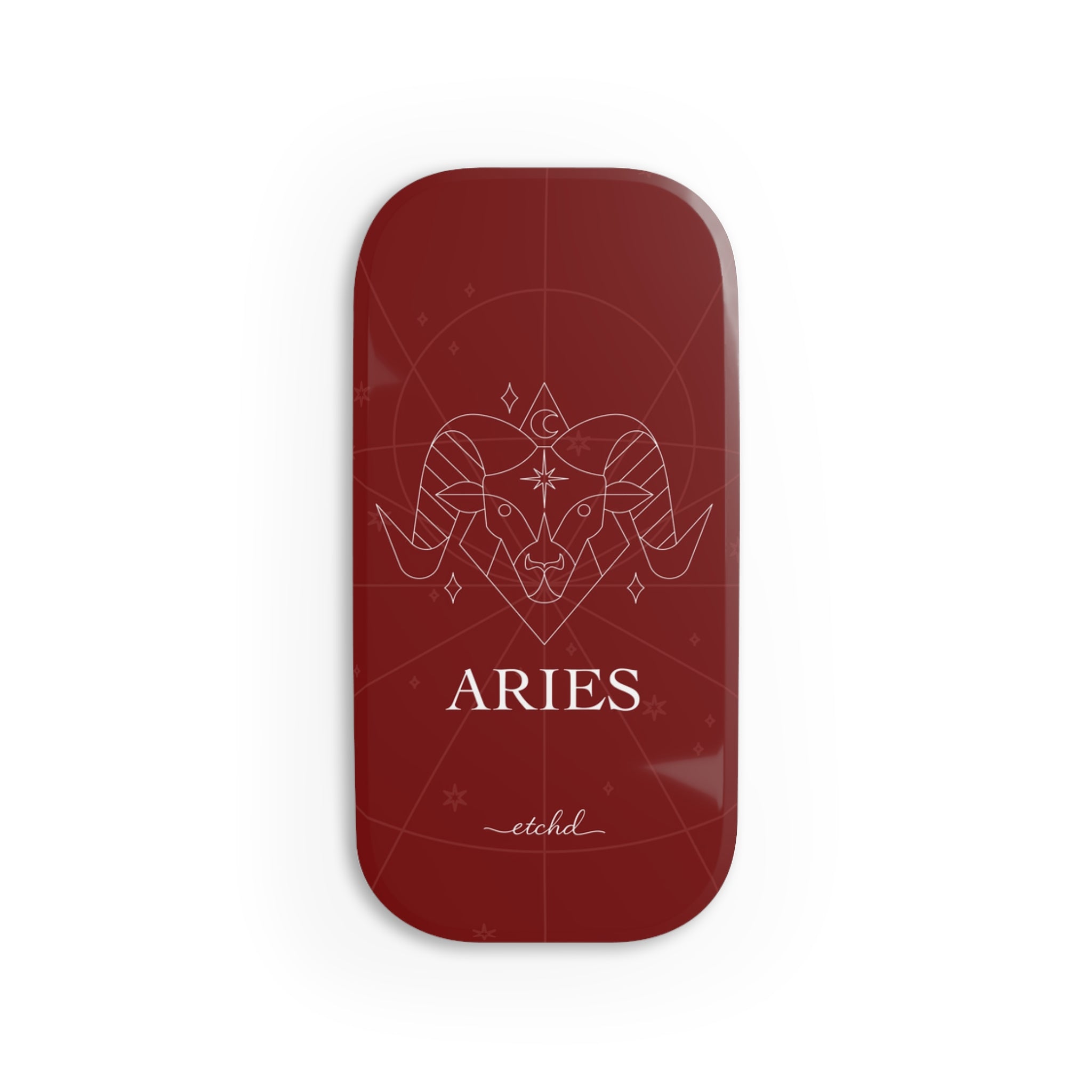 Aries Click-On Phone Grip by etchd