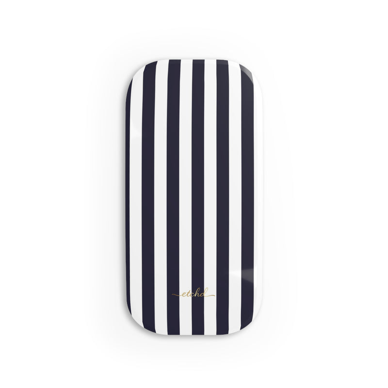 Navy And White Anneau de Maintien Click-On-zoom-