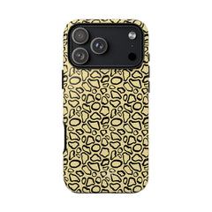 Abstract Print Butter Phone Case by etchd, view 59
