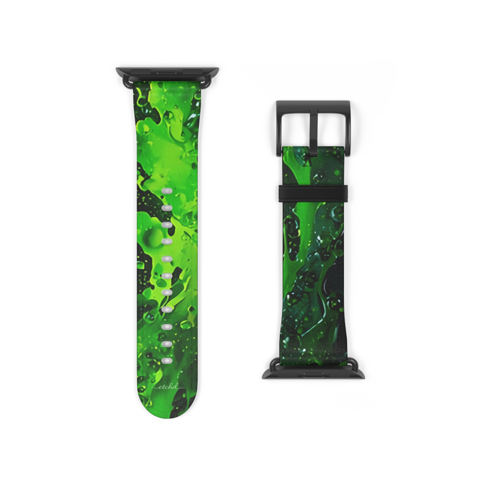 Toxic Bloom Smartwatch Strap by etchd, view 9