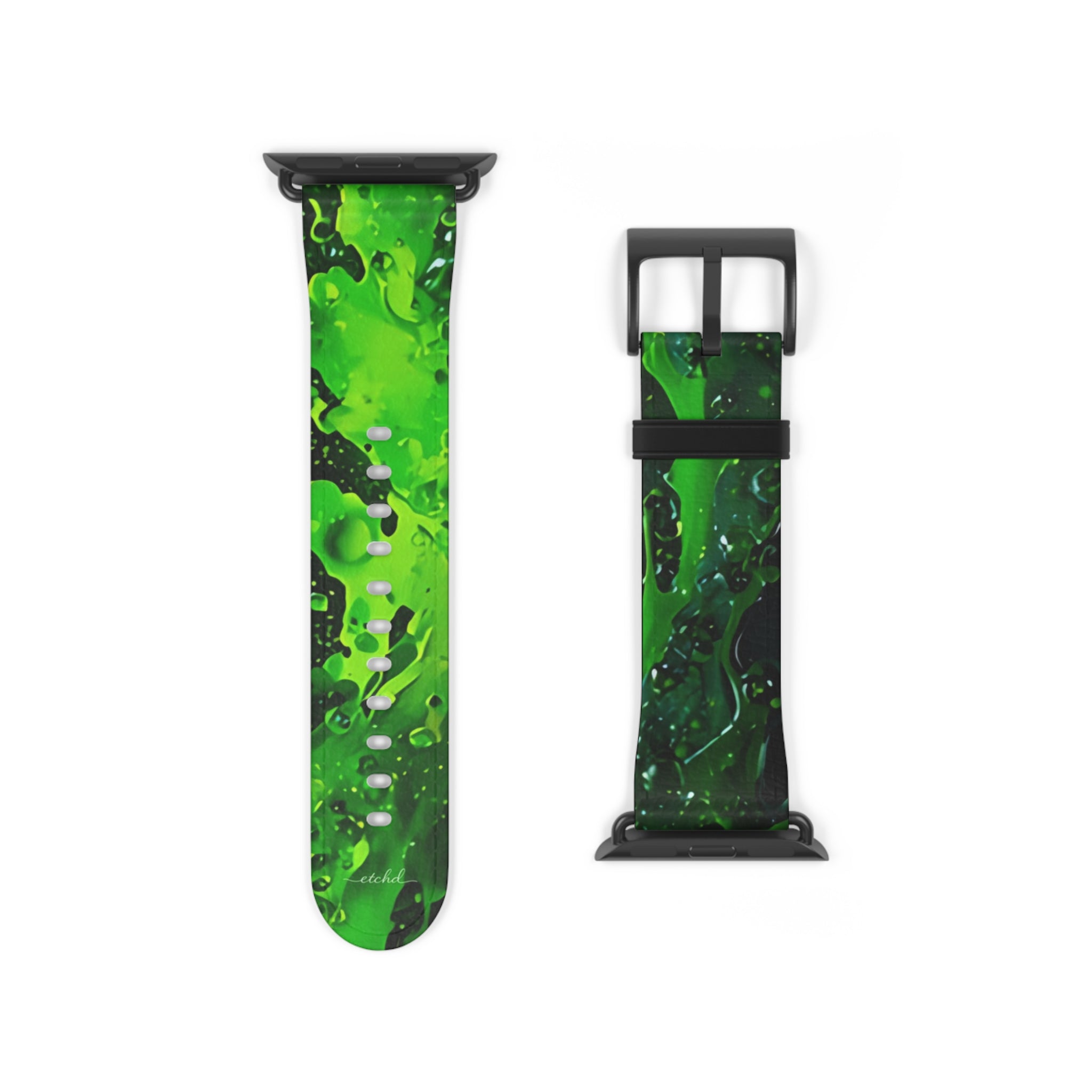 Toxic Bloom Smartwatch Strap by etchd, view 9