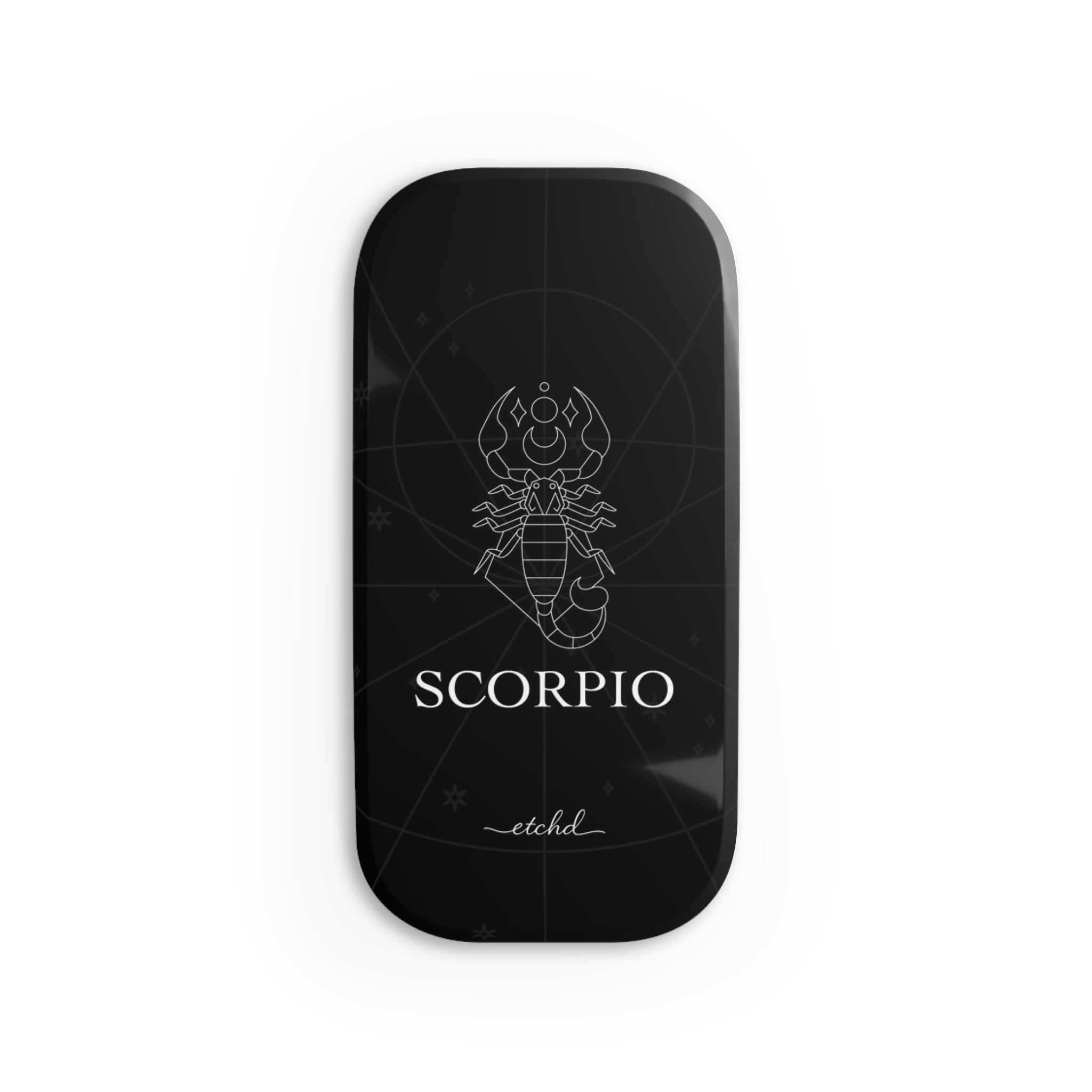 Scorpio Click-On Phone Grip – designer phone grip by etchd