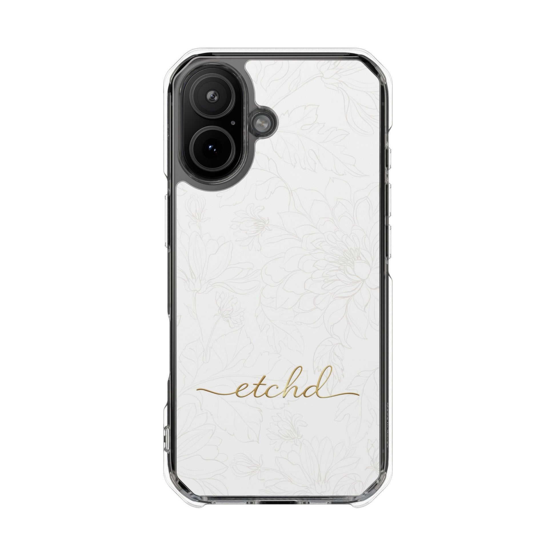 Etchd Signature White Clear Magnetic Phone Case by etchd, view 13
