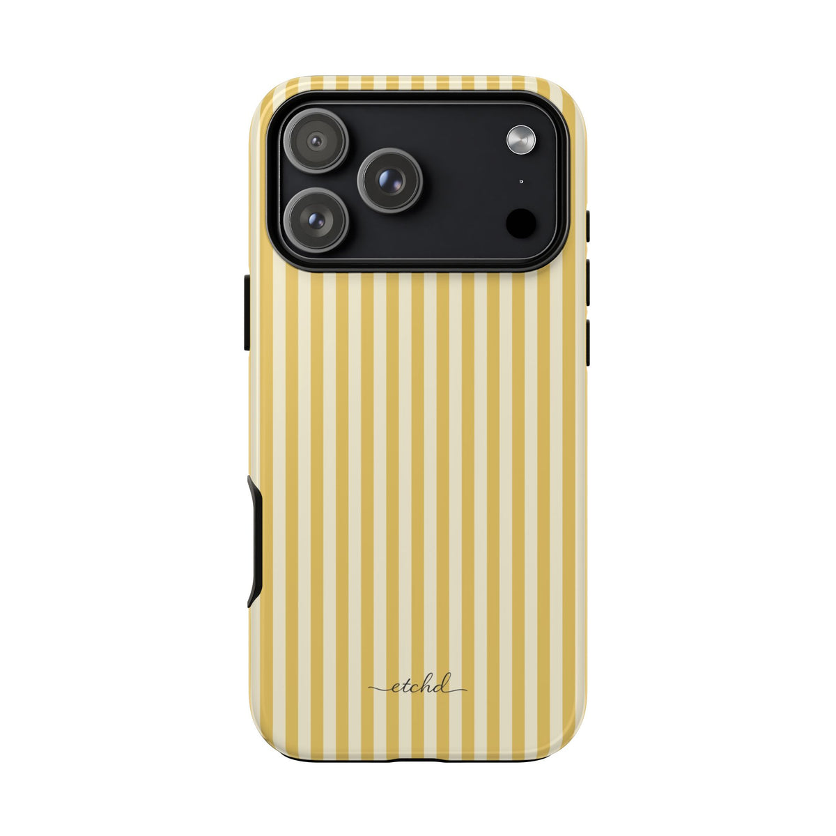 Butter & Cream Striped Phone Case by etchd, view 59