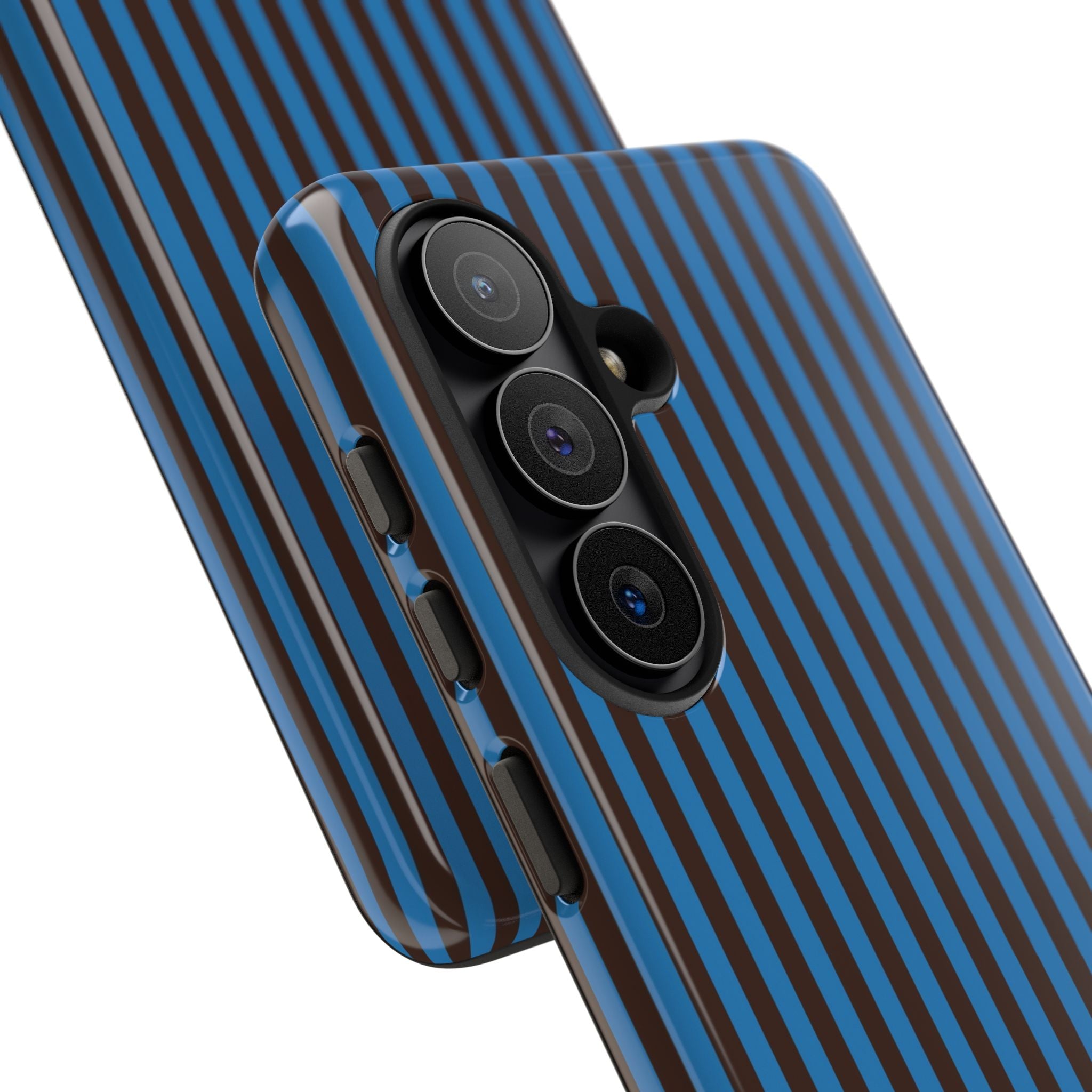 Espresso And Cerulean Phone Case by etchd, view 209