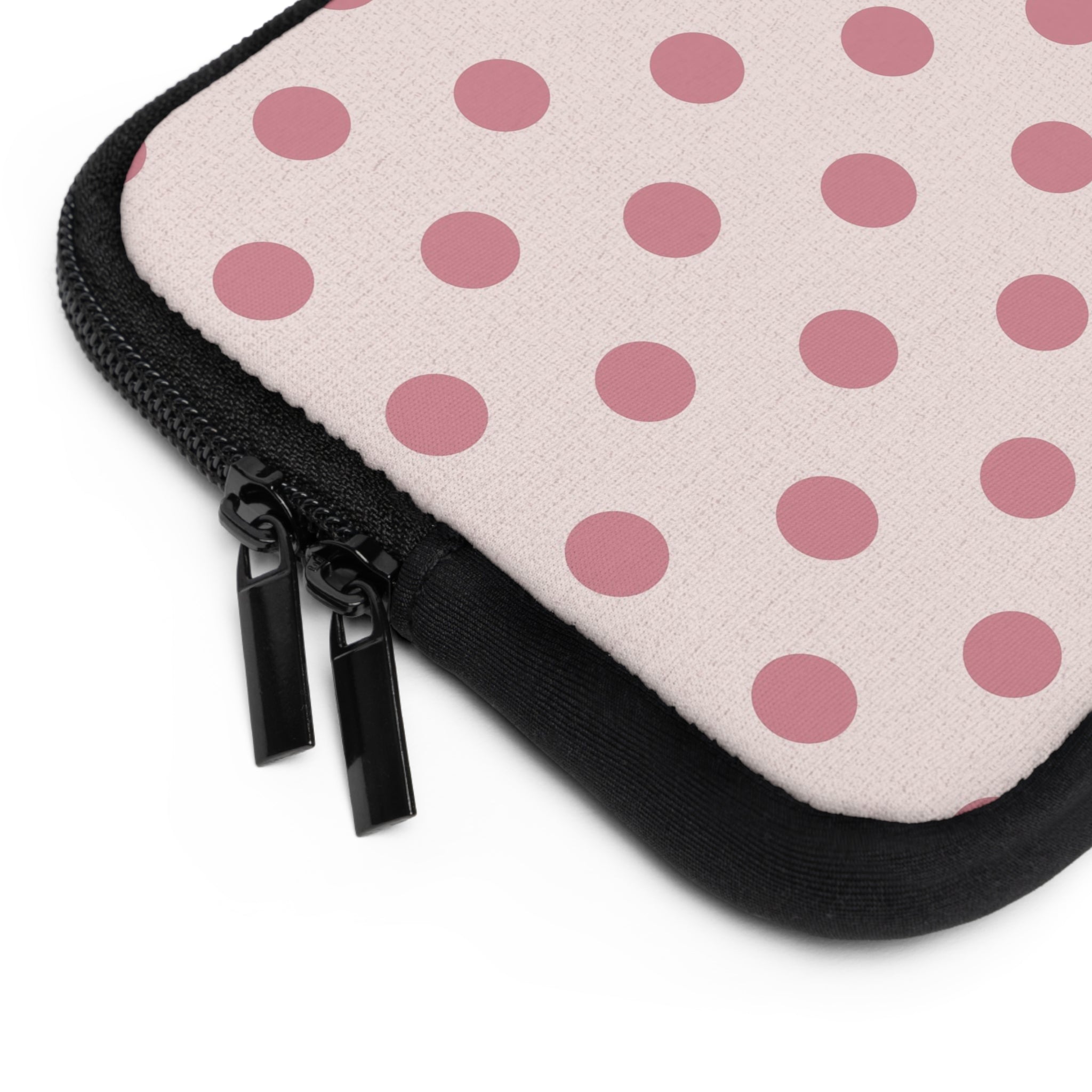 Blush Polka Dot Laptop Sleeve by etchd, view 12