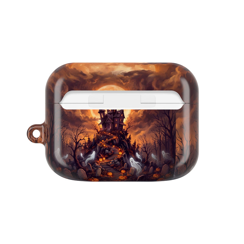 Pumpkin Hollow AirPod Case by etchd, view 7