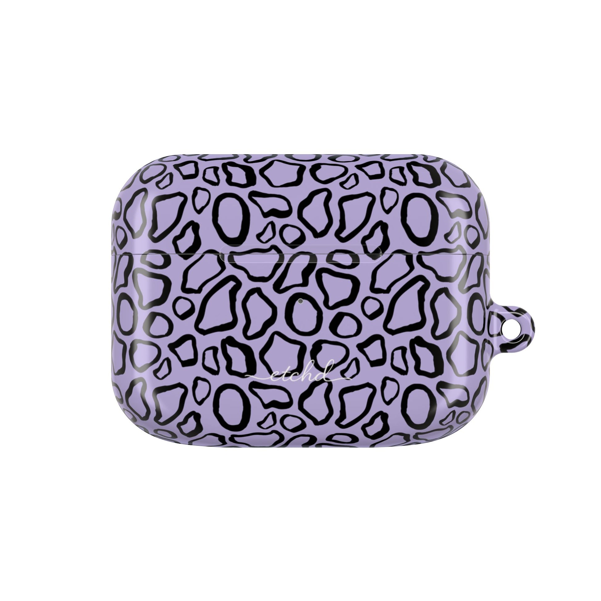 Abstract Print Lavender AirPod Case by etchd