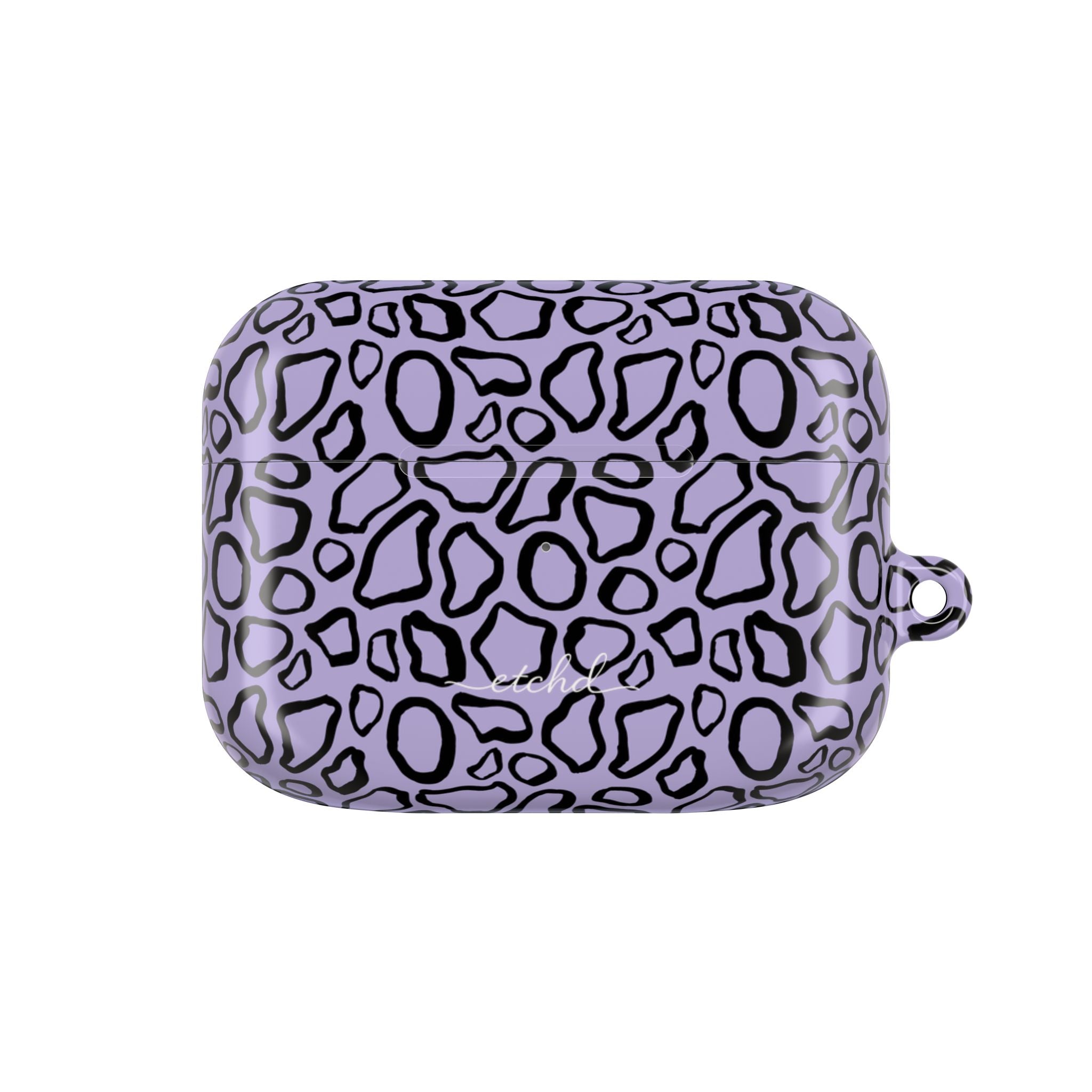 Abstract Print Lavender AirPod Case by etchd