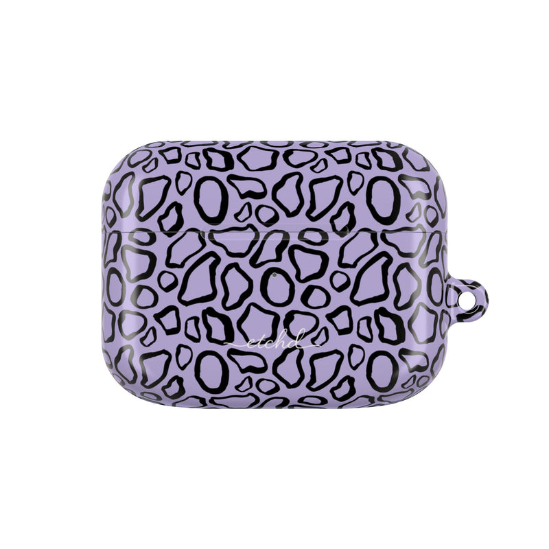 Abstract Print Lavender AirPod Case by etchd