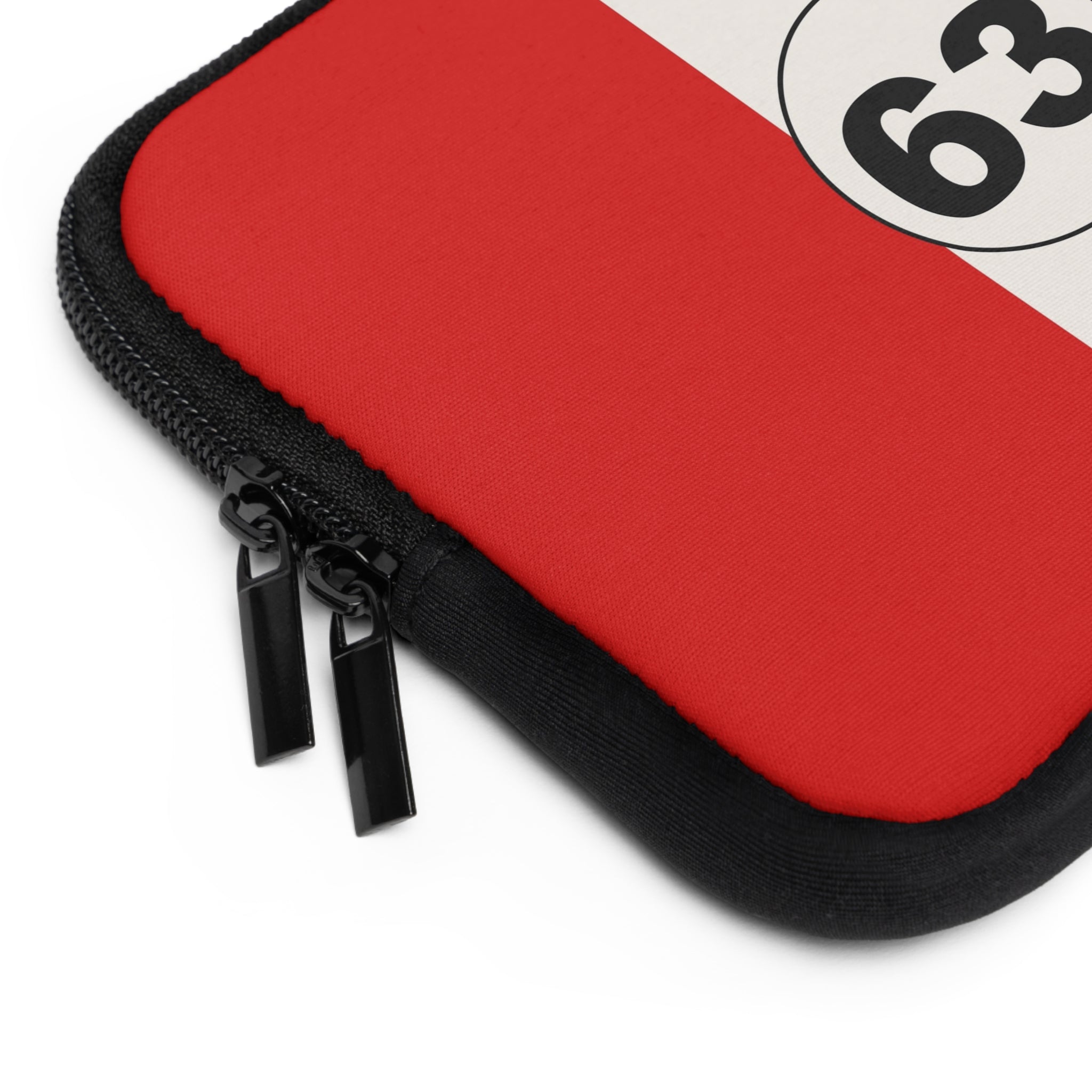 Monza Red Laptop Sleeve by etchd, view 12