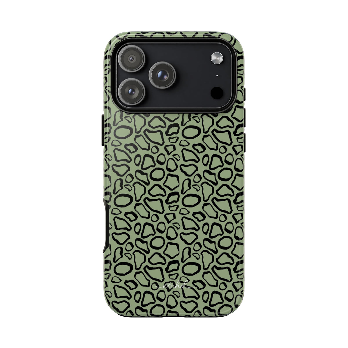 Abstract Print Sage Phone Case by etchd, view 59