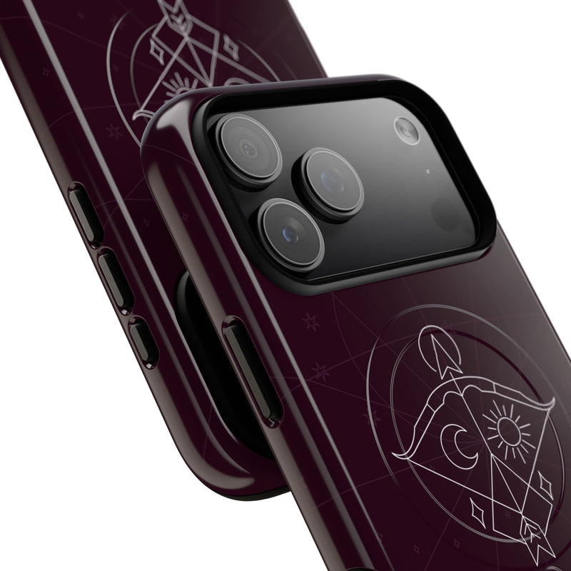 Sagittarius Magnetic Phone Case by etchd, view 97