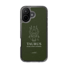 Taurus Clear Phone Case by etchd, view 24