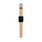 Cream & Terracotta Polka Dot Smartwatch Strap