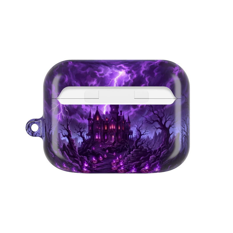 Violet Haunt AirPod Case by etchd, view 7