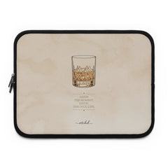 Savor the Moment Laptop Sleeve by etchd