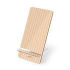 Pink & Butter Striped Supporto per telefono