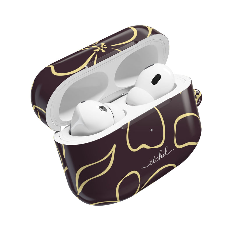 Plum & Butter Floral AirPod Case by etchd, view 9