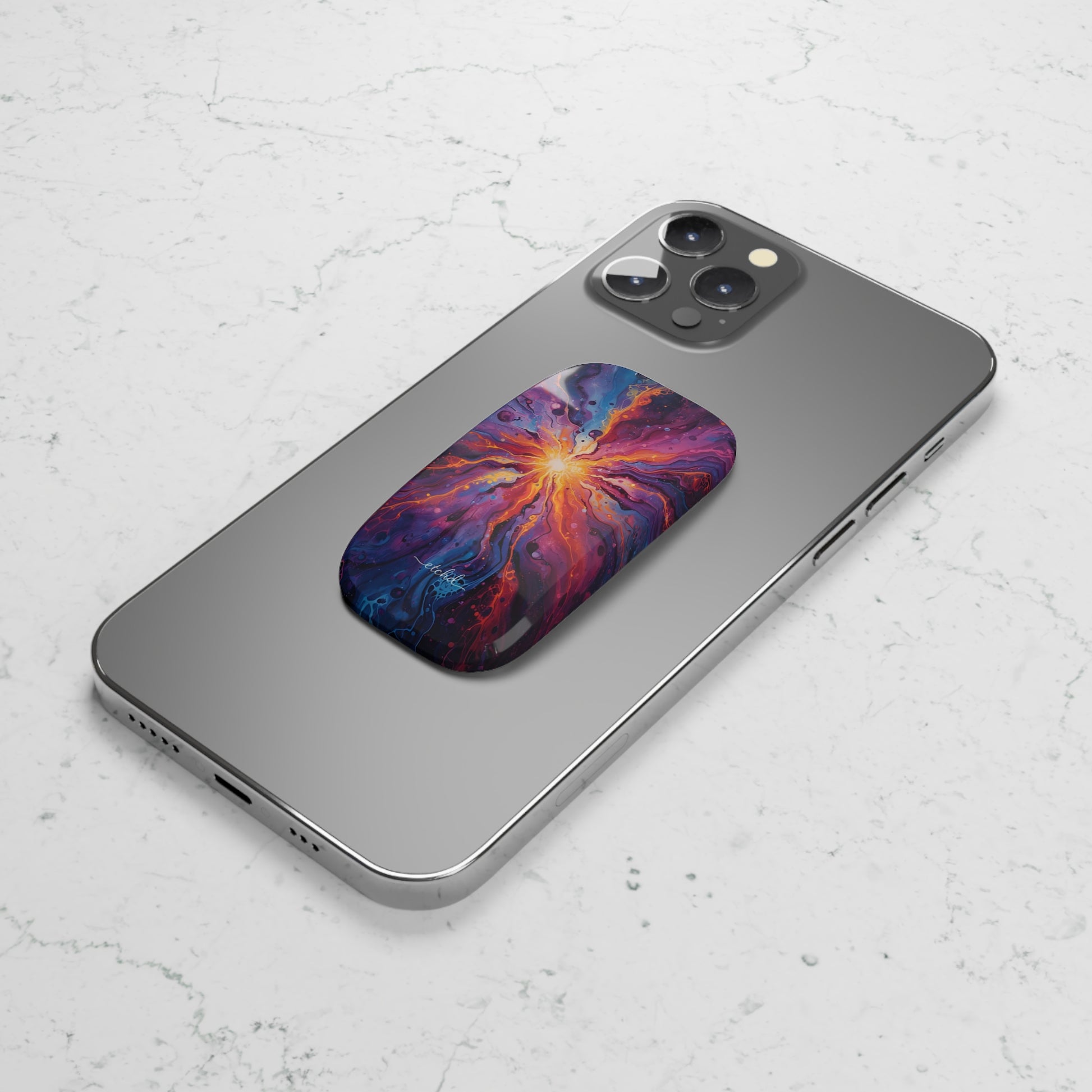 Supernova Click-On Phone Grip by etchd, view 4