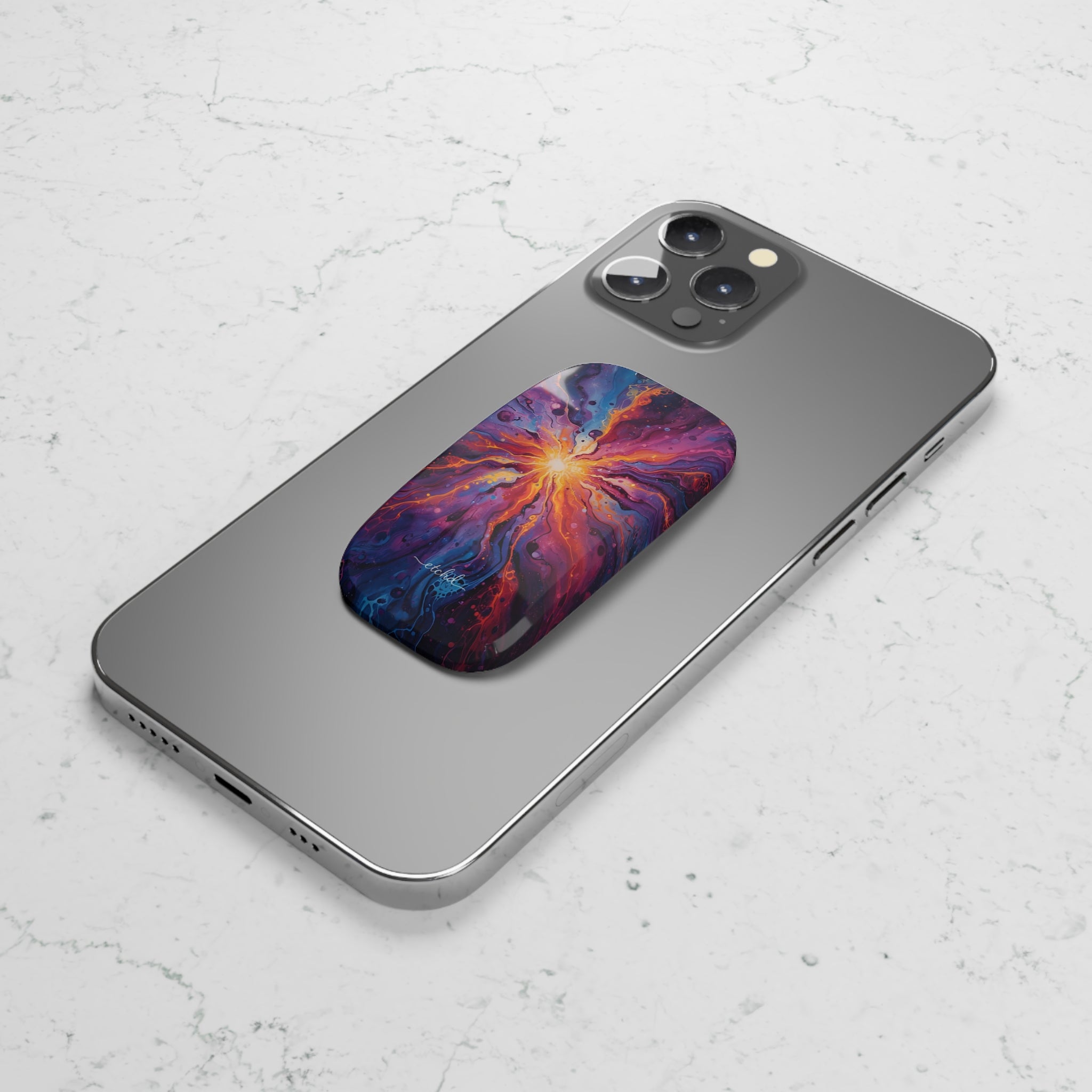 Supernova Click-On Phone Grip by etchd, view 4