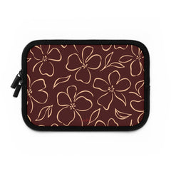 Cherry & Peach Floral Custodia per laptop di etchd, vista 2