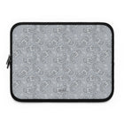 Dusty Blue Paisley Funda para portátil