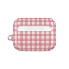 Blush & Cream Gingham AirPod Case by etchd, view 7
