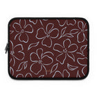 Blue & Cherry Floral Laptop Sleeve