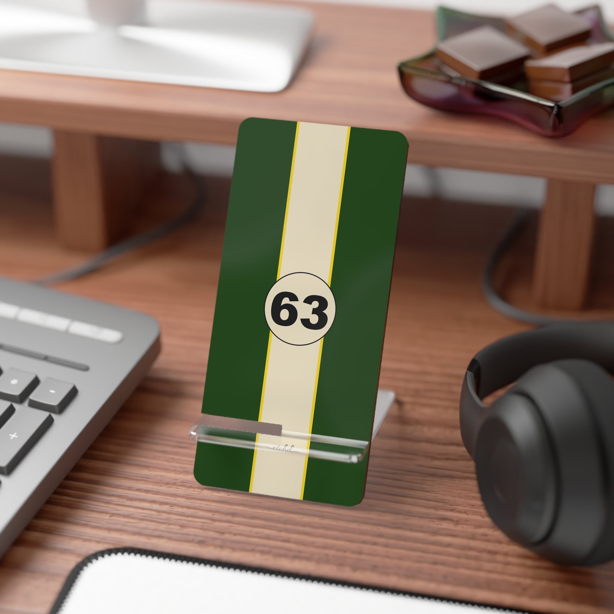 Heritage 63 Phone Stand by etchd, view 3