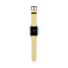 Butter & Cream Gingham Cinturino per smartwatch