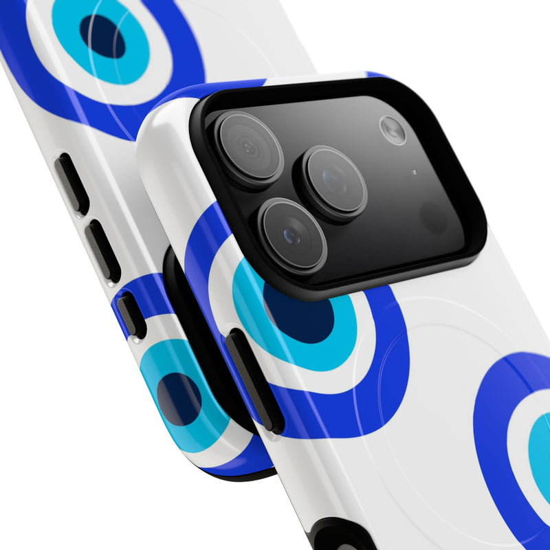 Abstract Evil Eye Magnetic Phone Case by etchd, view 99
