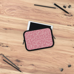 Blush & Cream Floral Laptop Sleeve by etchd, view 14