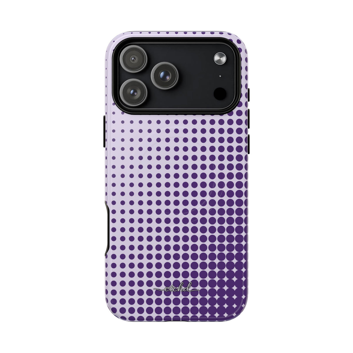 Grape Halftone Magnetic Phone Case by etchd, view 31