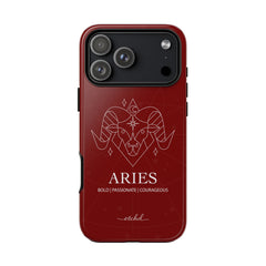Aries Phone Case by etchd, view 59