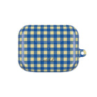 Butter & Cobalt Gingham Funda para AirPods