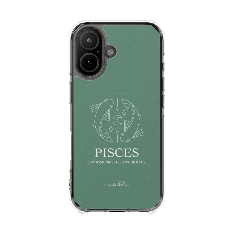 Pisces Clear Magnetic Phone Case-zoom-