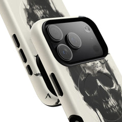 Ink Skull Magnetic Phone Case by etchd, view 100
