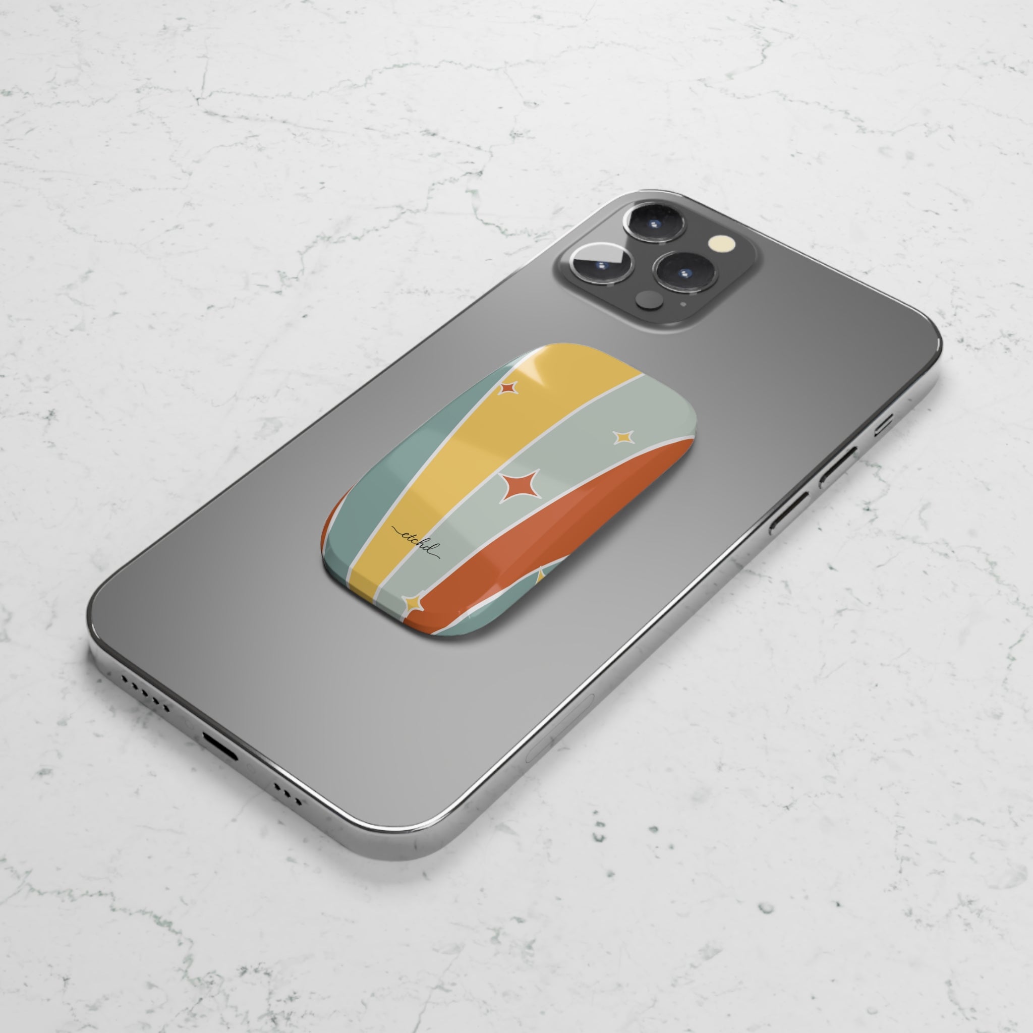 Take It Easy Click-On Phone Grip by etchd, view 4