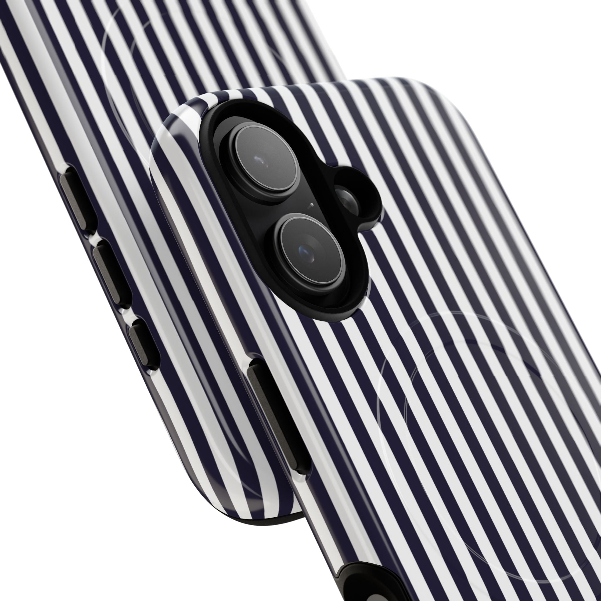 Navy And White Magnetic Phone Case by etchd, view 87