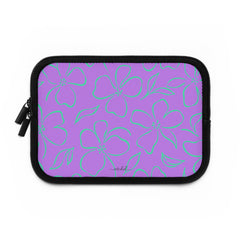 Lilac & Hypermint Floral Custodia per laptop di etchd, vista 2