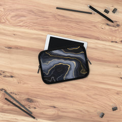 Obsidian Gold Laptop Sleeve by etchd, view 14