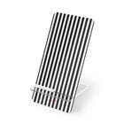 Black & White Striped Supporto per telefono