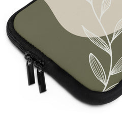 Olive Leaf Laptop Sleeve by etchd, view 2